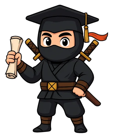 The EduNinja mascot